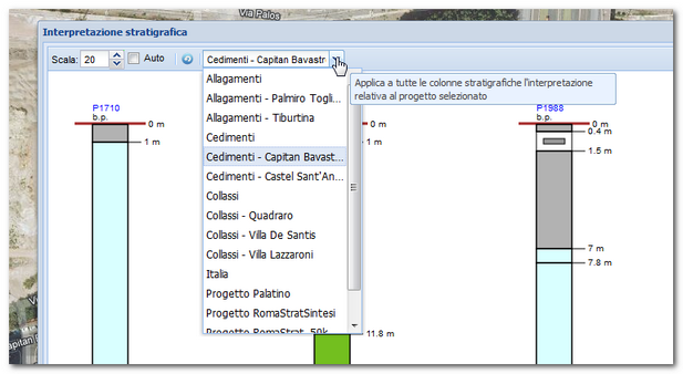 Visualizzazione delle interpretazioni di altri progetti