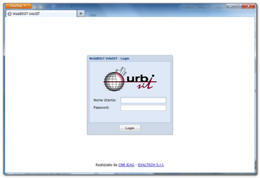 Schermata di login